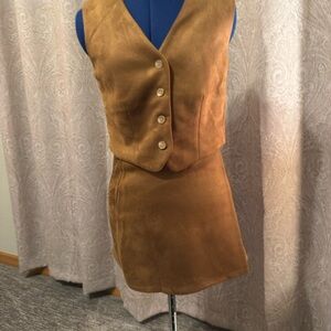 Mango Tan Suede Apparel